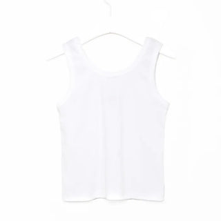 Ribbon stitch sleeveless