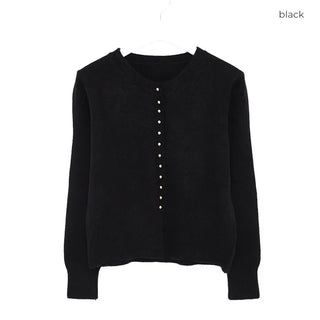 Gold button detail cardigan