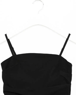 Shirred flared blouse