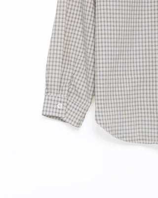 Oversized check shirt