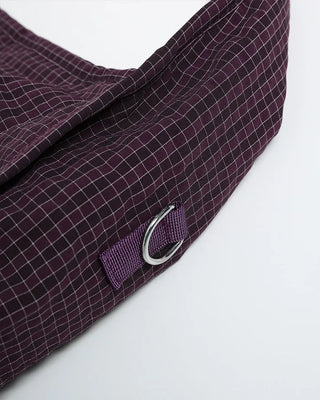 2-Way Ripple Check One-Shoulder Bag