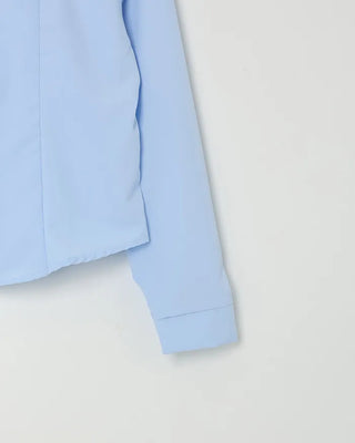 Crop Basic Long Sleeve Shirt