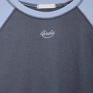 Colorful raglan T-shirt