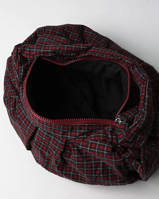 Checked Volume Tote Bag
