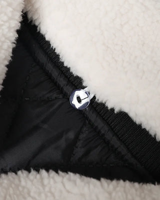 Boa Collar Shirring Crop Jumper