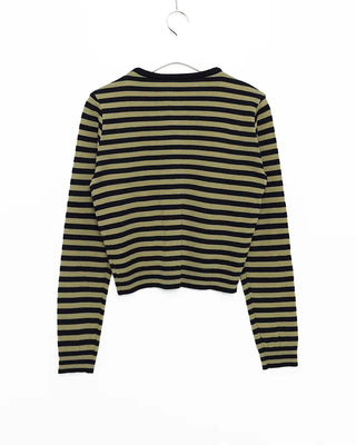 Ribbed Border Basic Fit Cardigan