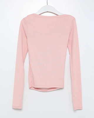 Shirring 2-Way T-Shirt
