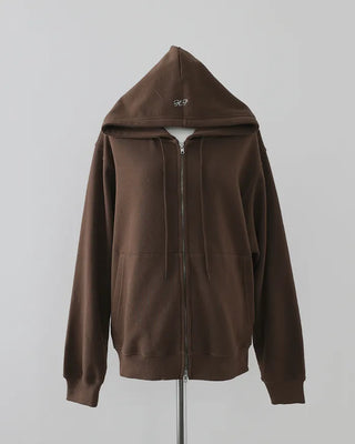 (ORIGINAL) Oversized Double Zip Hoodie (Fleece Lined)