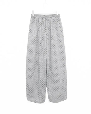 Waist String Dot Sweatpants