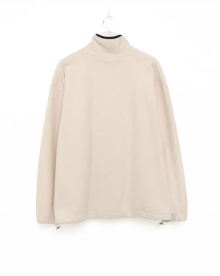 Color-block half-zip sweatshirt