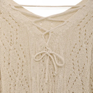 Loose crochet knit