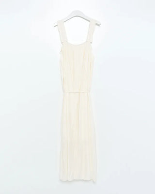 Shoulder frill long dress