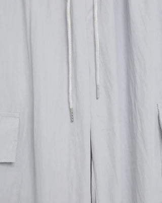 Cargo waist drawstring pants