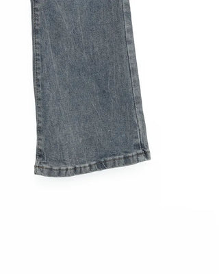 Bootcut banded denim