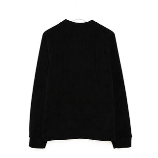 (Unisex) Checkered Cropped Knit Cardigan