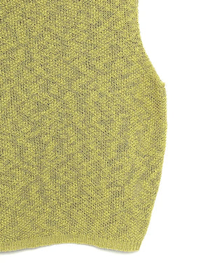 Linen knit sleeveless dress