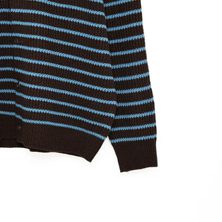 (Unisex) Striped Color Cardigan
