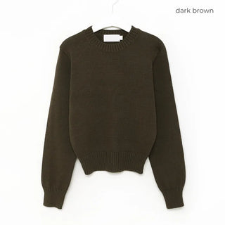 Cotton round knit