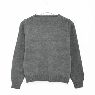 Slit detail cardigan