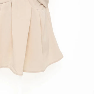 Asymmetrical Twist Bustier Blouse
