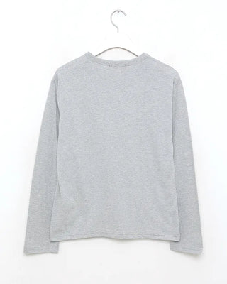 Striped long-sleeved T-shirt