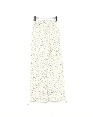 Floral Pattern Banding Pants