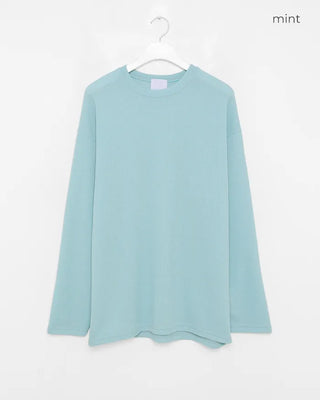 Round Neck Long Sleeve Knit