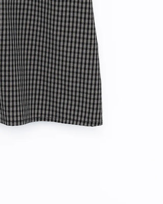 Cropped Check Shirt