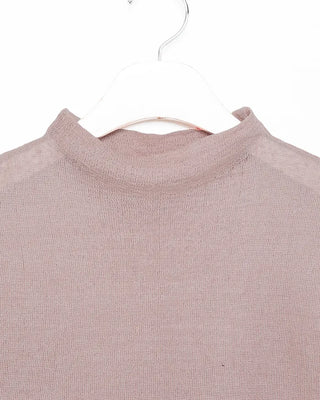 French Shoulder Stand Neck Rayon Top
