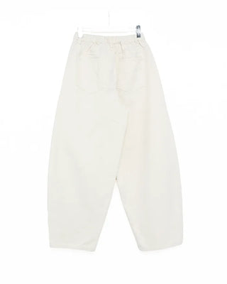 Cotton Curved Pants