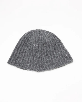 Rib knit beanie