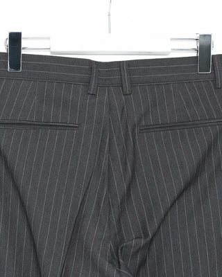 (Unisex) Pinstripe Double-Pleat Slacks