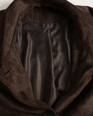 Suede Midi Jacket