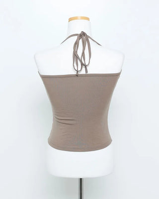 Checkered camisole set