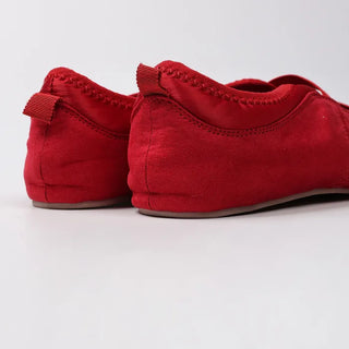 Satin suede Mary Jane shoes