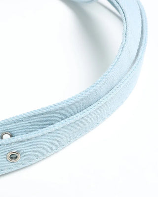Denim Big Shoulder Tote Bag
