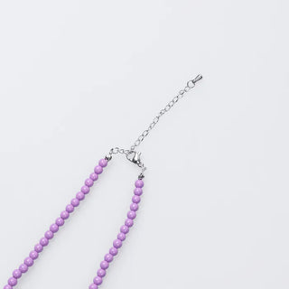 Pointed bead necklace