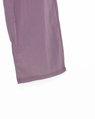 (Unisex) Nylon Check String Pants