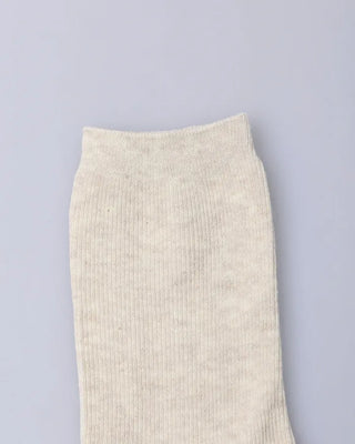 Warm-colored simple socks