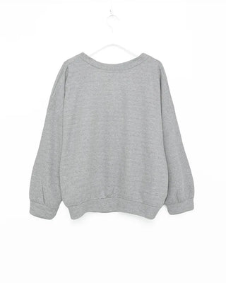 Three-button oversized cardigan