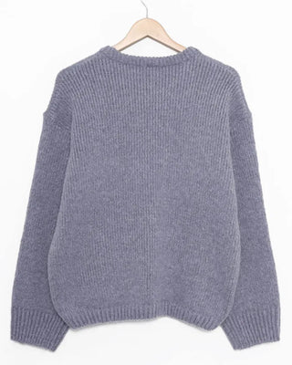 Loose-fit colored knit