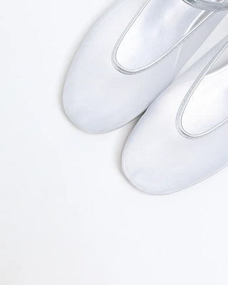 See-through Mary Jane Flats