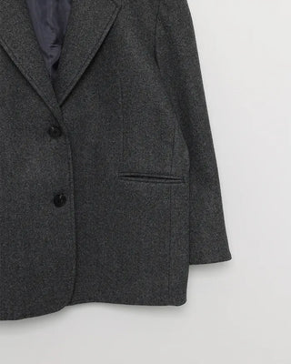 Oversized wool jacket
