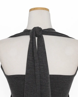 Halter neck tank top