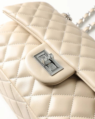 Quilted chain bag