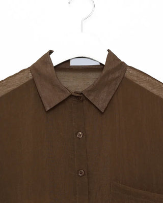 Sheer Loose Fit Shirt