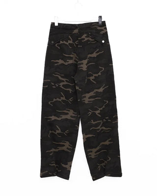 Loose Fit Camouflage Pants