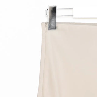 Satin Mermaid Line Long Skirt