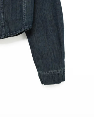 Denim shirt and skirt set