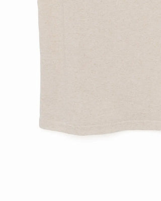 Color-block linen sleeveless top